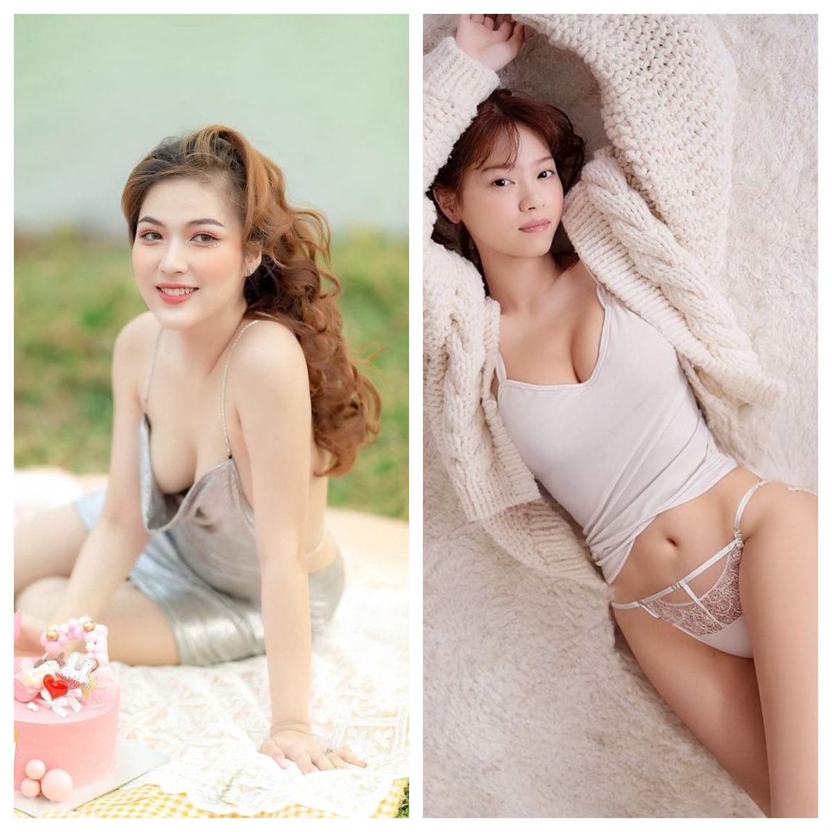 Attractive women representing real people on free horny chat platforms