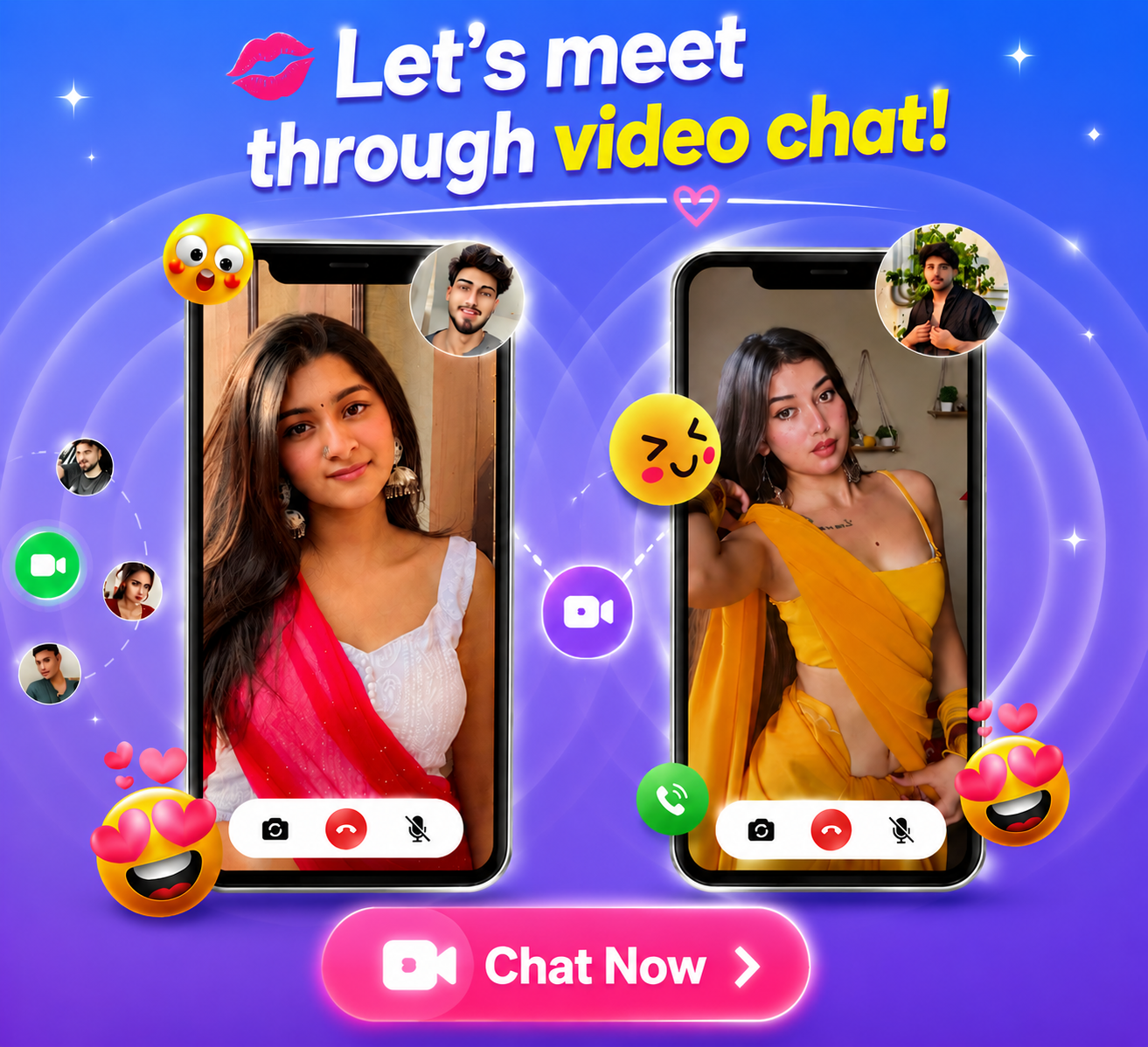 MeetChats video chat social interaction