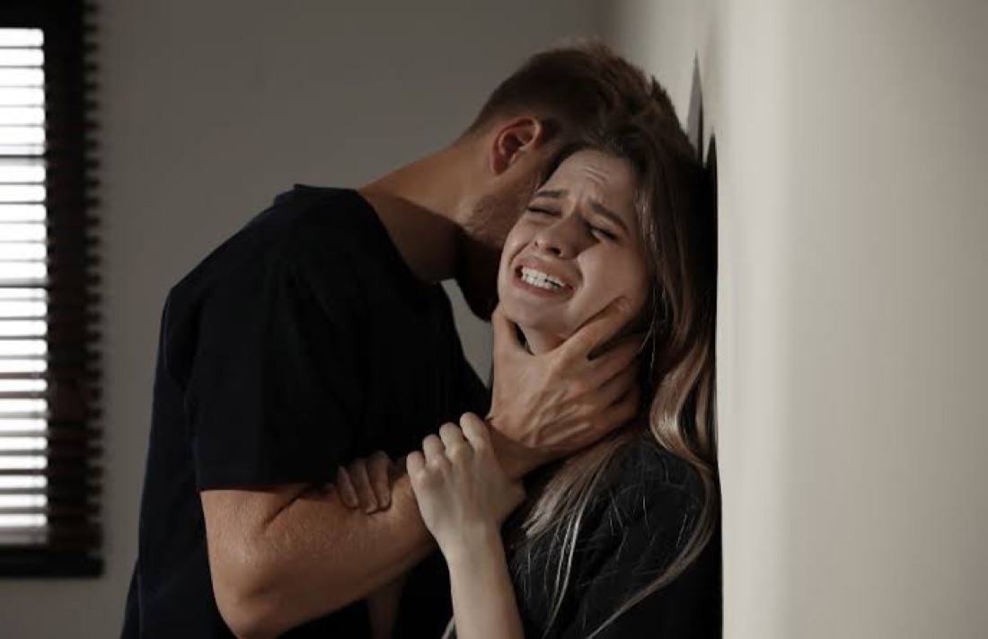 A tense intimate situation used to discuss consent and bodily response